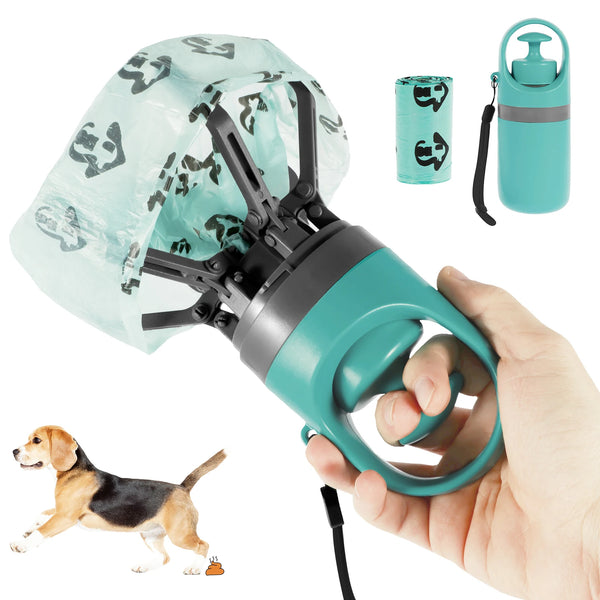 Whiskjoys Dog Pooper Scooper with Bag Dispenser